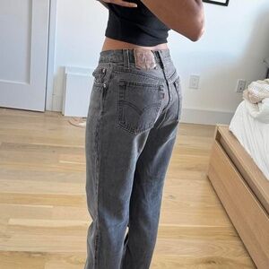 Vintage Levi's 501s, straight leg